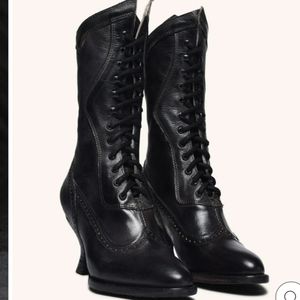 Oak Tree Farm + Reproduction+ Victorian Boots+ 9